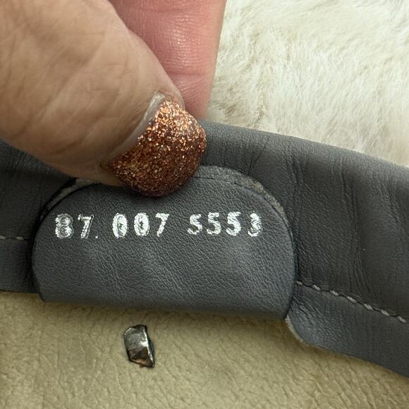 Vintage Gucci Ophidia Micro GG Monogram Gray Leather Crossbody Bag Purse Italy - Picture 9 of 14